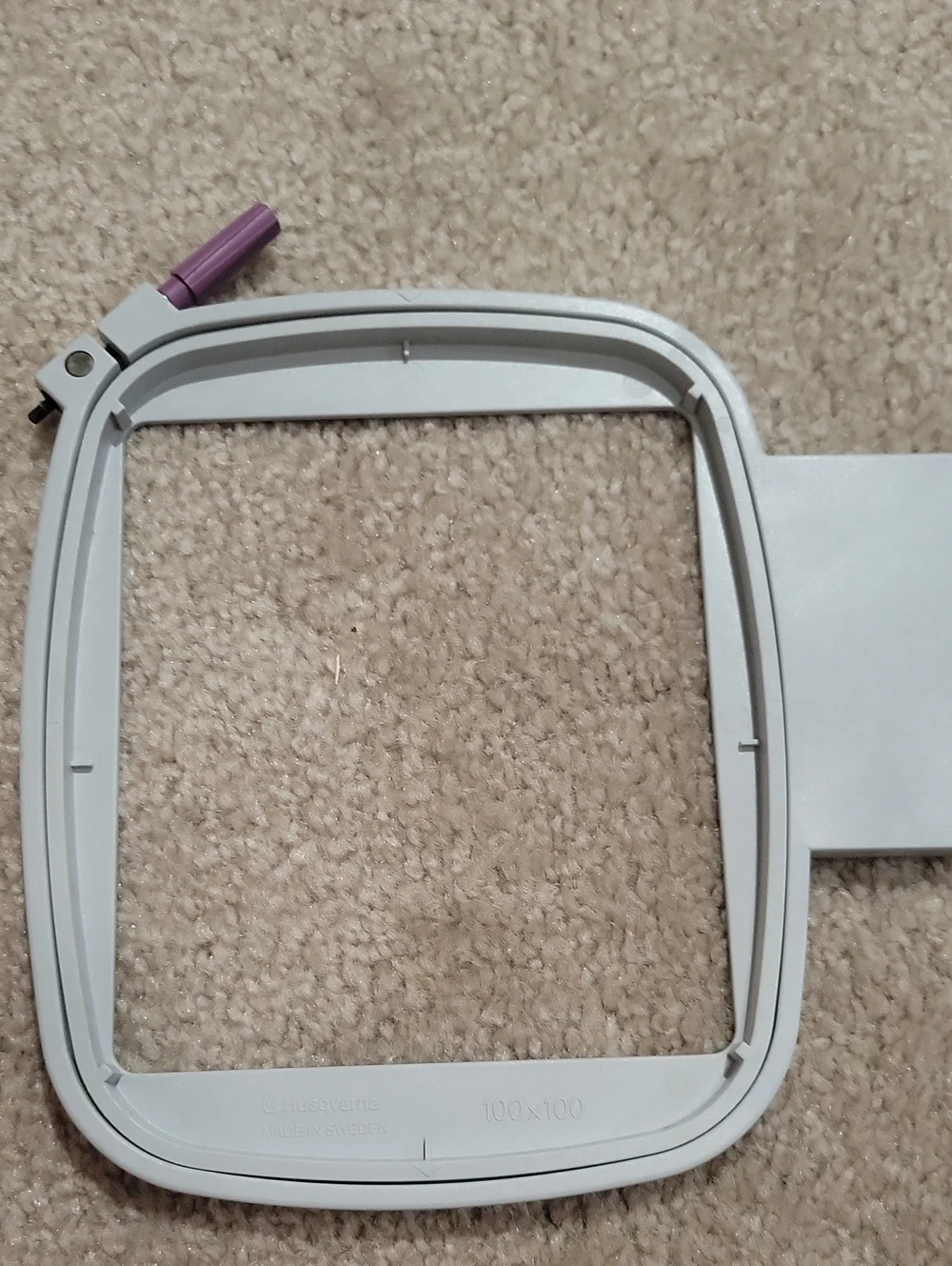 Husqvarna Viking Standard Hoop 100x100 mm Embroidery Hoop